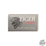 5x Cuchillas de Afeitar Tiger Platinum Doble Filo