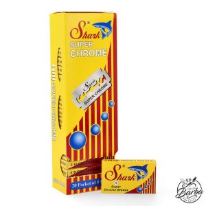100x Cuchillas de Afeitar Shark Super Chrome