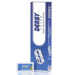 200X Derby Blue Extra Super Stainless Razor Blades