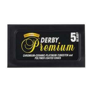 5X Derby Cuchillas De Afeitar Premium