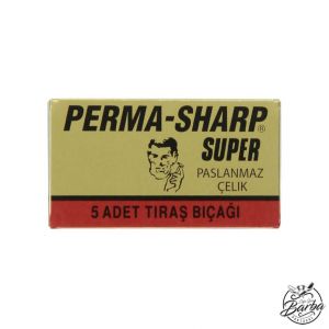5x Cuchillas de Afeitar Perma-Sharp Super Doble Filo