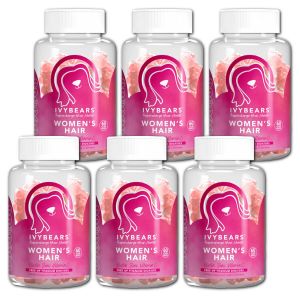 Gomitas Capilares Ivybears Para Mujeres 6 Meses