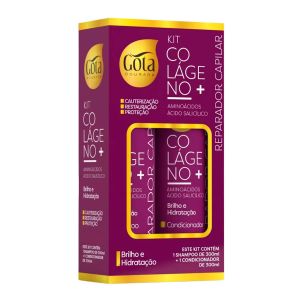 Kit Gota Dorada Colágeno+ Champú y Acondicionador
