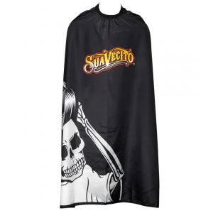 Suavecito Capa de Corte Skull Barber Cape
