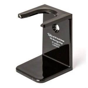 Taylor Shaving Brush Stand Black