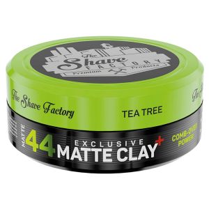 The Shave Factory pomada para el cabello mate 44 con aceite de árbol de té 150 ml