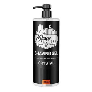 The Shave Factory gel de afeitar Crystal 1000 ml
