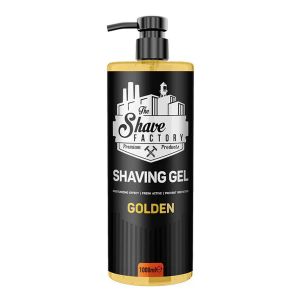 The Shave Factory gel de afeitar Golden 1000 ml